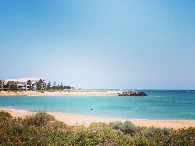 Nearby beach